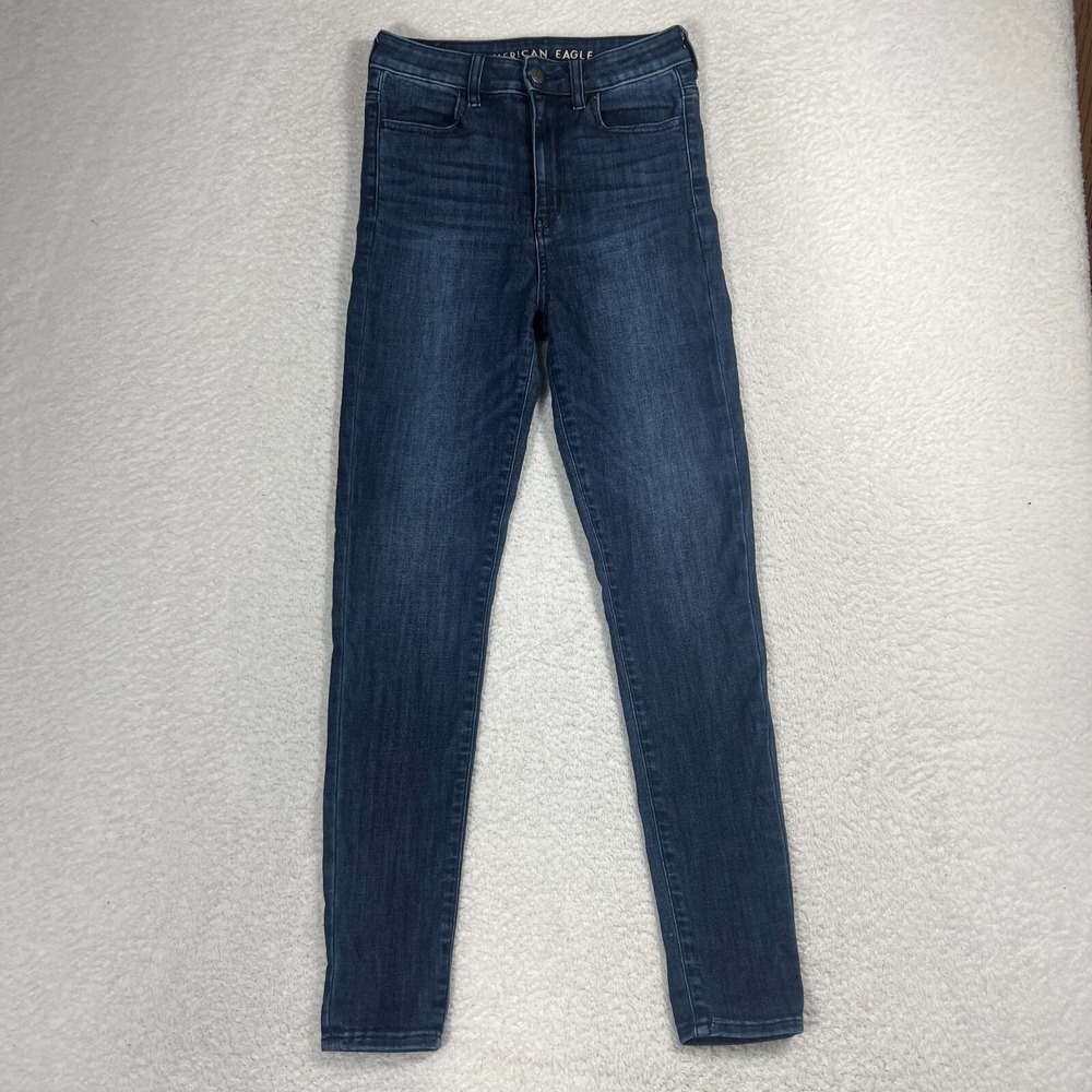 American Eagle Highest Rise Jegging Jeans Womens 4 (26x28) Next Level Stretch